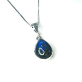 Teardrop Free-Form Labradorite Necklace