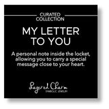 "My Letter to You" Locket Necklace