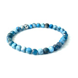 Blue Apatite Stone Bracelet