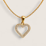 Twinkle Heart Necklace