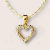 Twinkle Heart Necklace