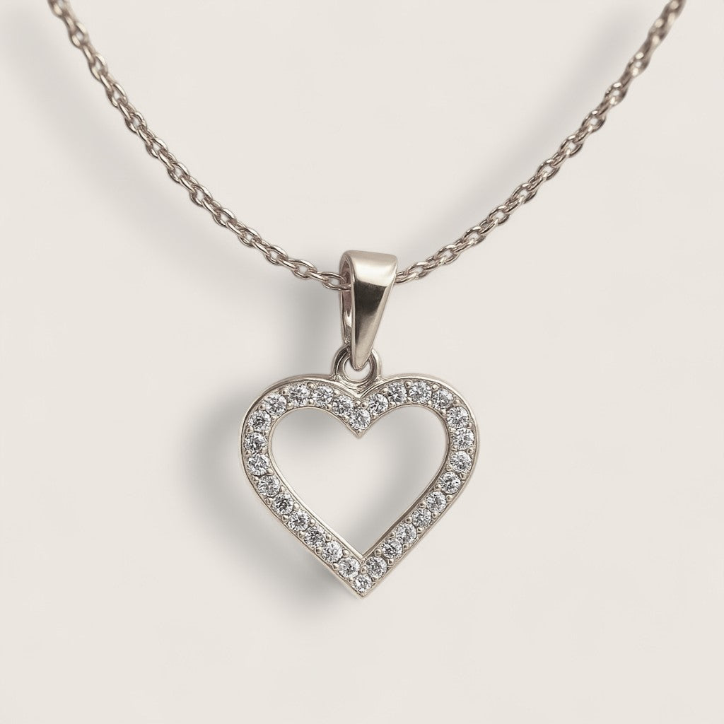 Twinkle Heart Necklace