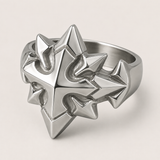 Starbreaker Ring - Statement Star Steel Ring