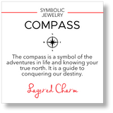 True North – Medium Compass Necklace