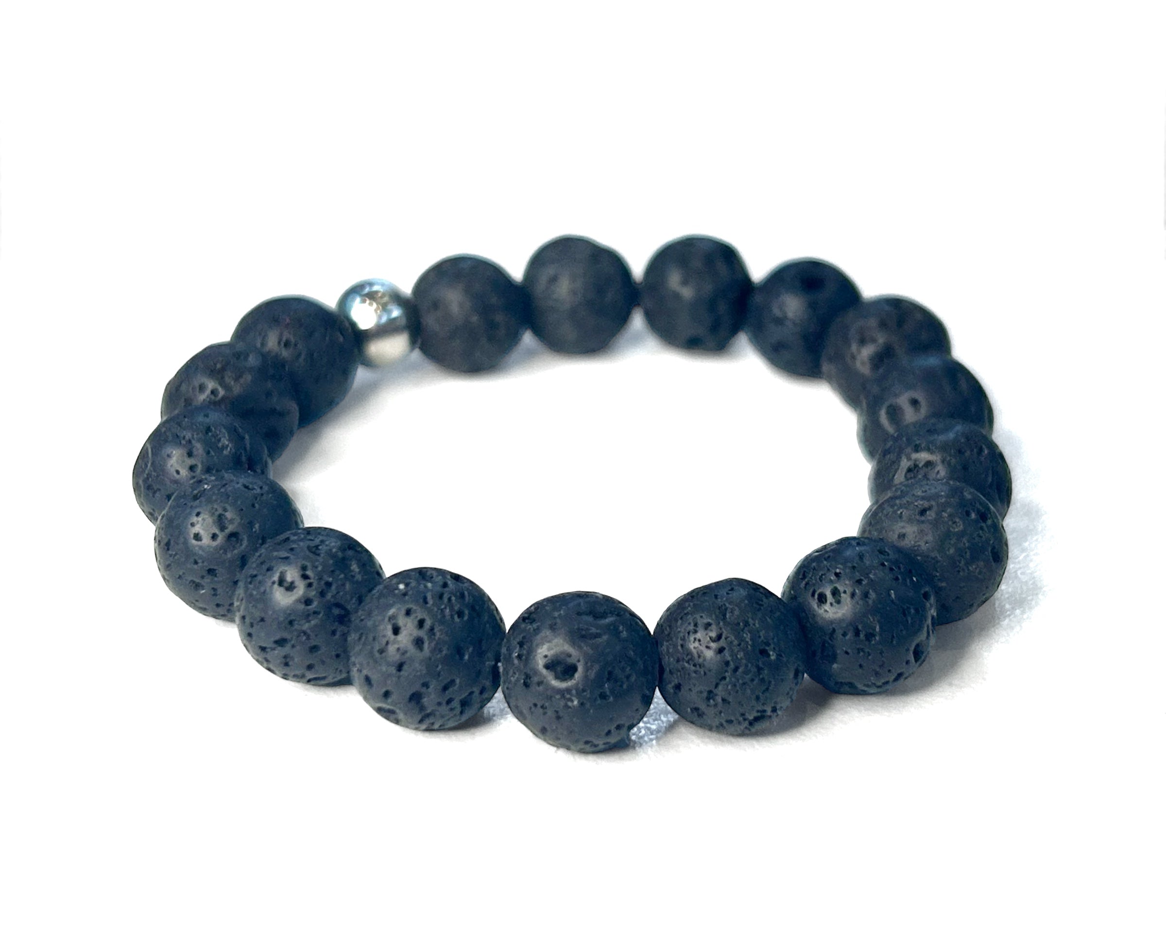 Lava Rock Stone Bracelet