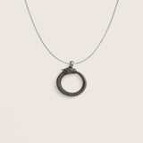 The Endless Flame – Dragon Ouroboros Necklace