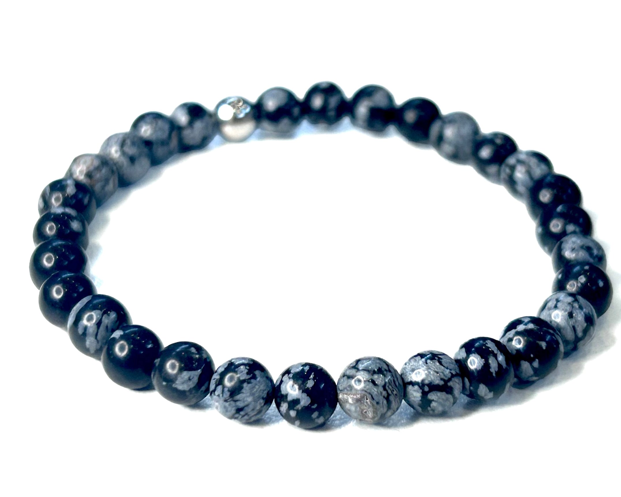 Obsidian Stone Bracelet