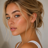 Endless Hoop Earrings