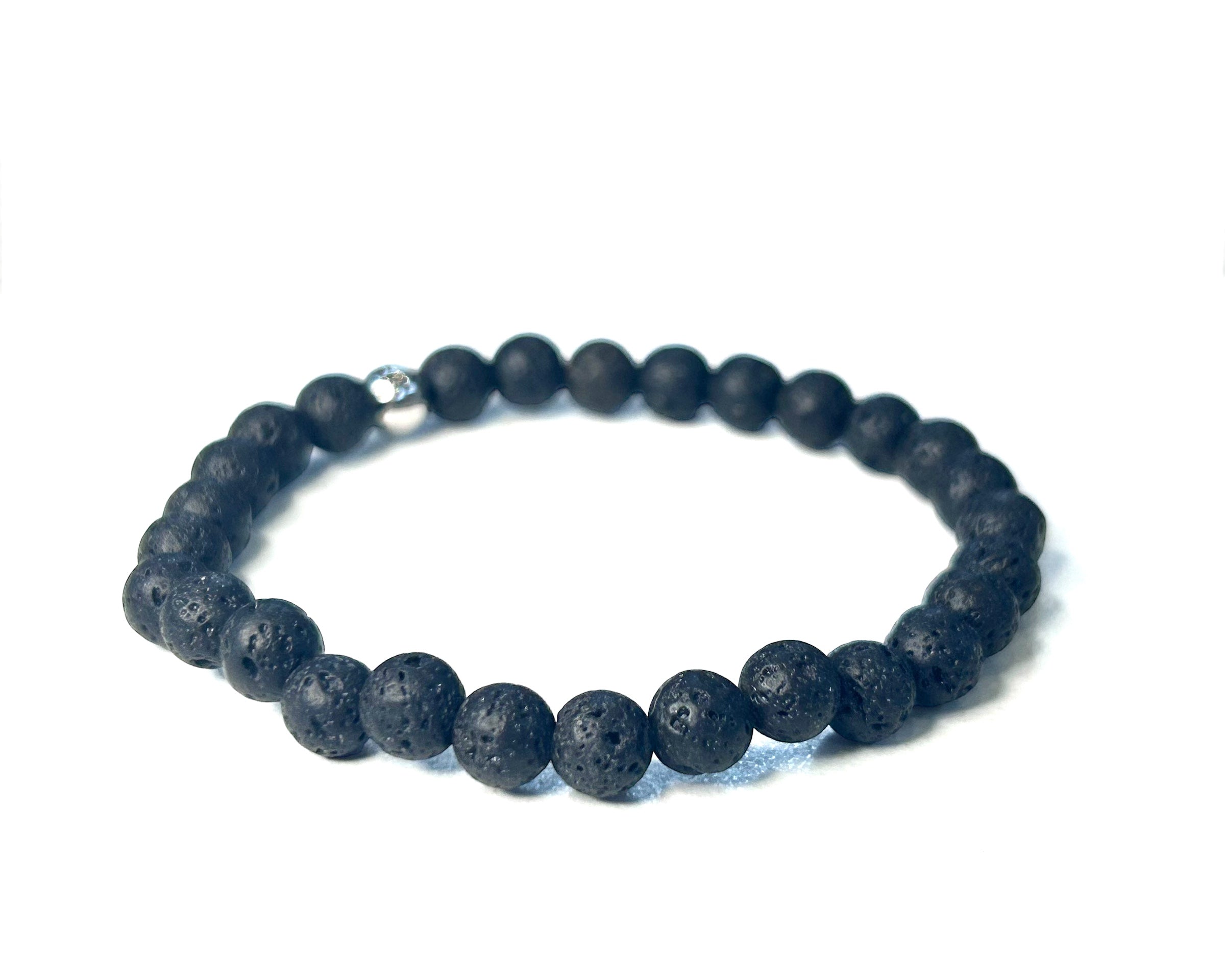 Lava Rock Stone Bracelet