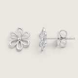 Filigree Daisy Stud Earrings