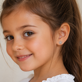 Filigree Daisy Stud Earrings