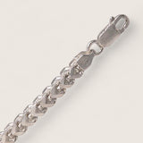 The Argent Arrow - 1.8mm Silver Franco Chain