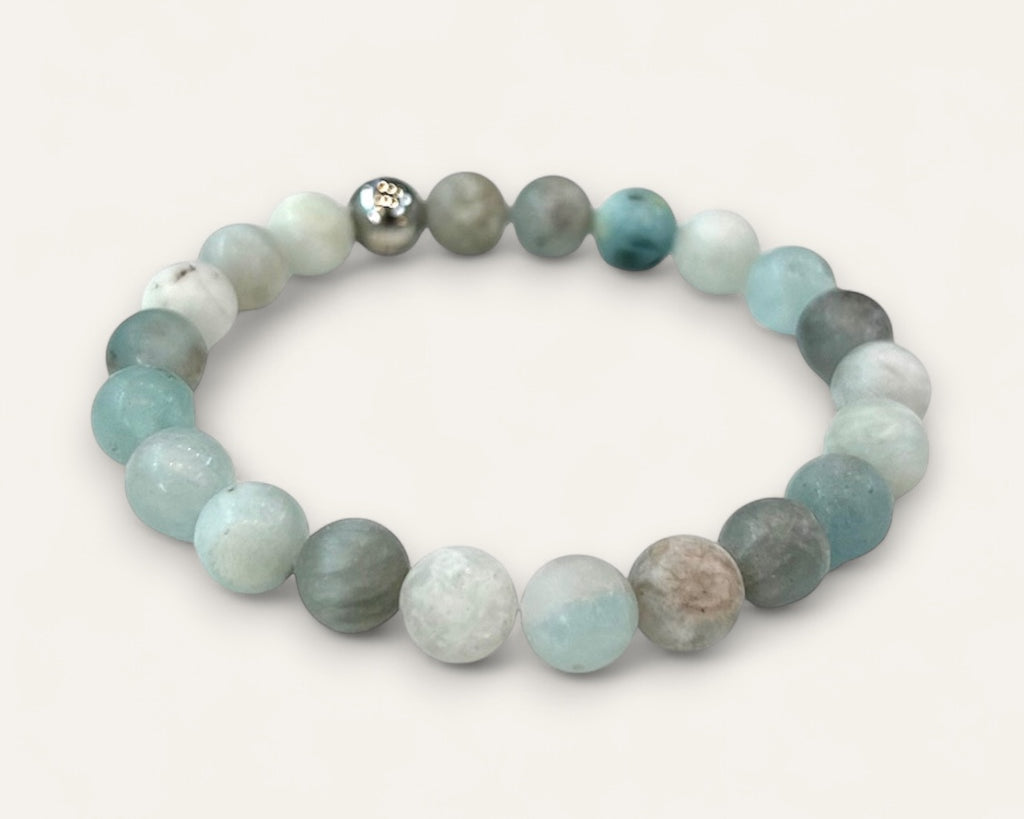 Aquamarine Stone Bracelet