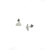 Silhouette Mountain Earring Studs