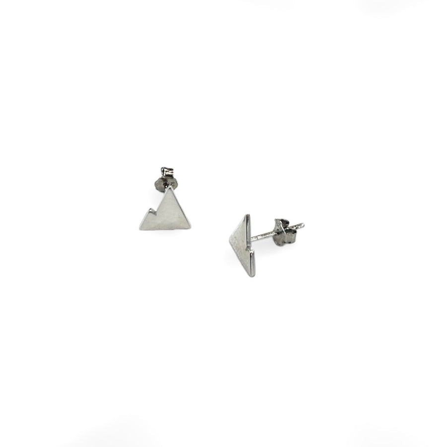 Silhouette Mountain Earring Studs