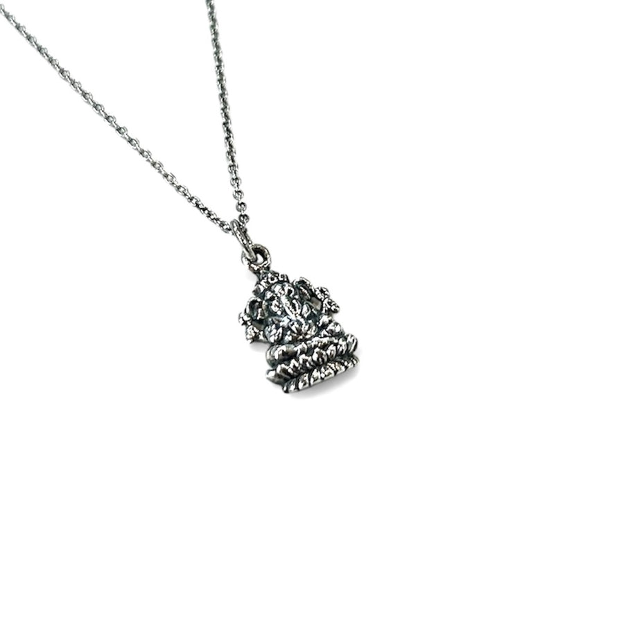 Oxidized Ganesh Necklace