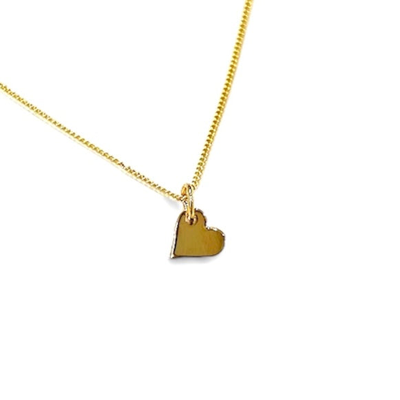 14KT Gold Plated Heart Necklace