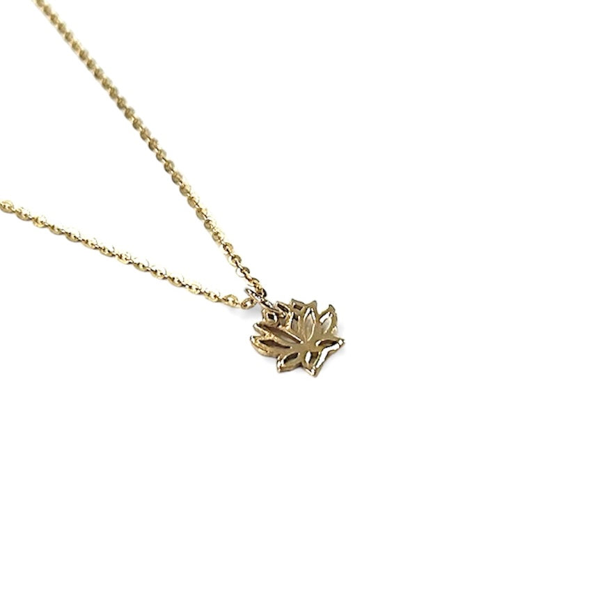 Small Lotus Necklace