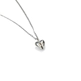 Small Puff Heart Necklace