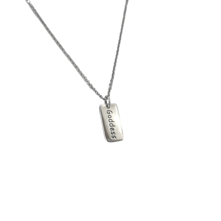 Goddess Sterling Silver Necklace