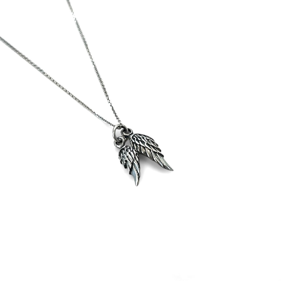 Two Angel Wings Necklace