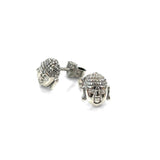 Buddha Head Stud Earrings