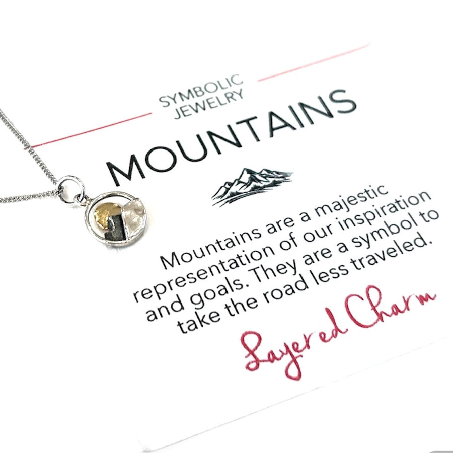 Sun Mountain Range Necklace