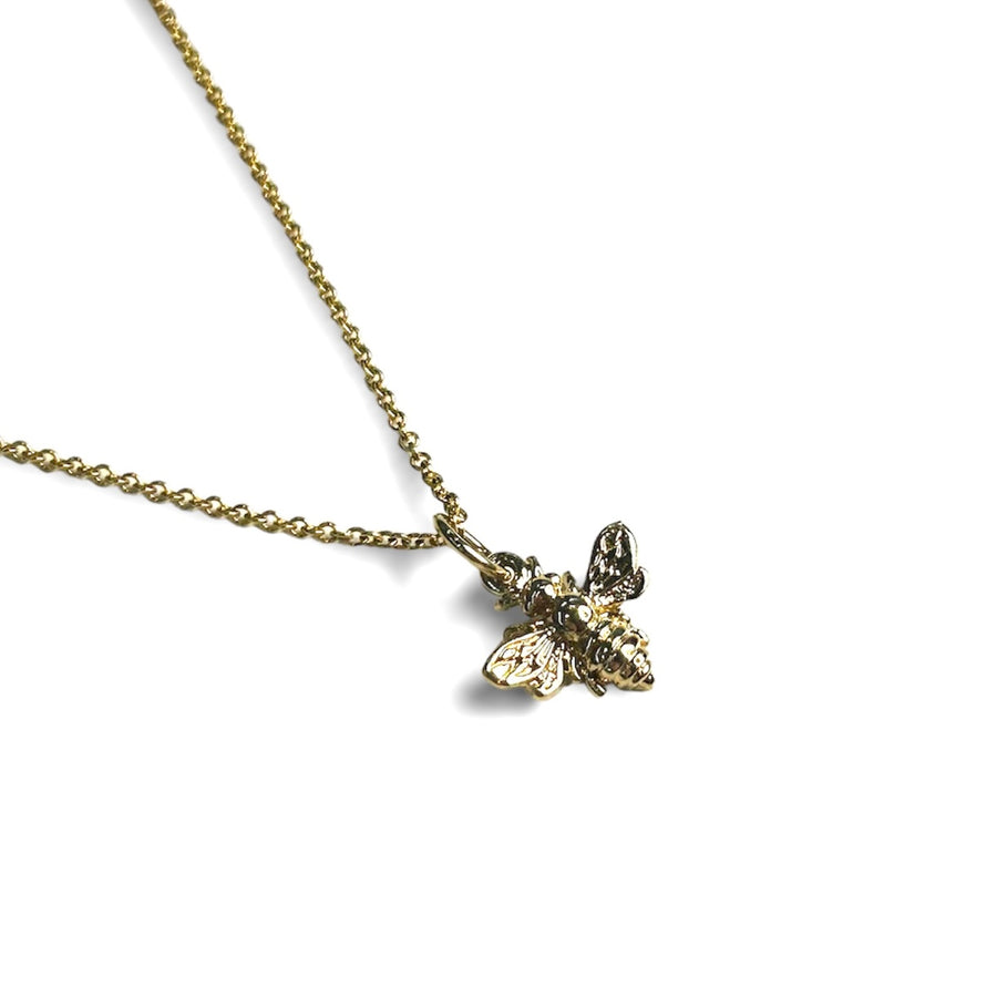 14KT Plated Bee Necklace