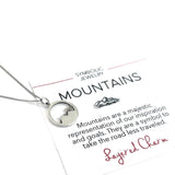 Banff Mountain Range Necklace