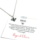 Medium Bee Necklace