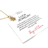 Smooth Four Leaf Clover Necklace