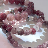 Strawberry Quartz Stone Bracelet