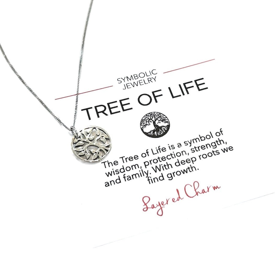 Leaf Branches Tree of Life Necklace