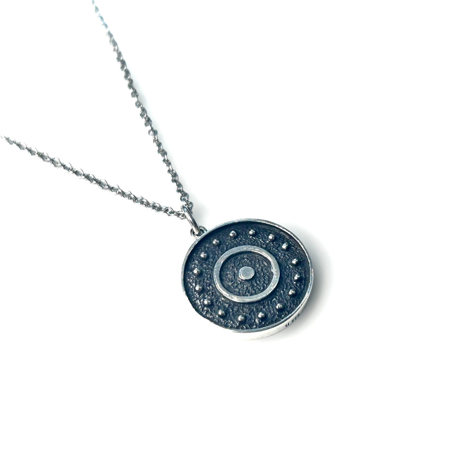 Leo Double-Sided Coin Zodiac Necklace