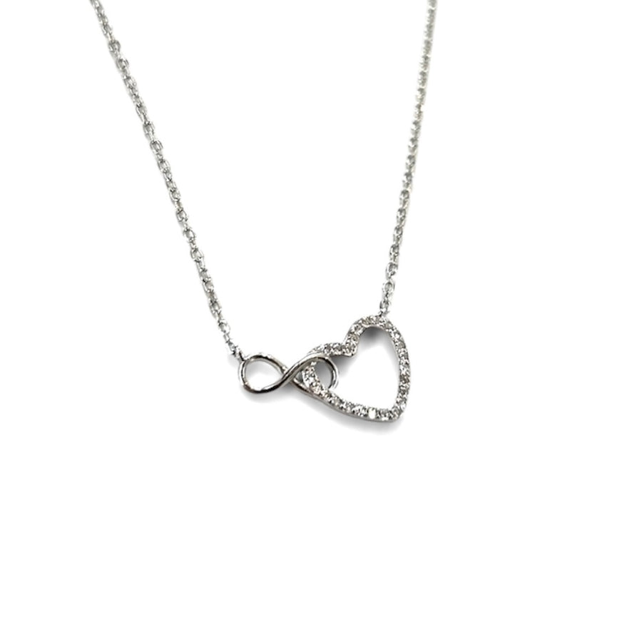 Infinity Connected Heart Necklace