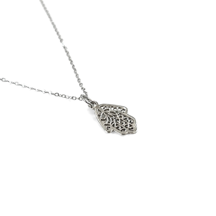 Filigree Hamsa Necklace