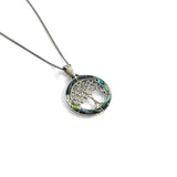 Border Shell Tree of Life Necklace