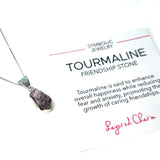 Free-Form Pink Tourmaline Necklace
