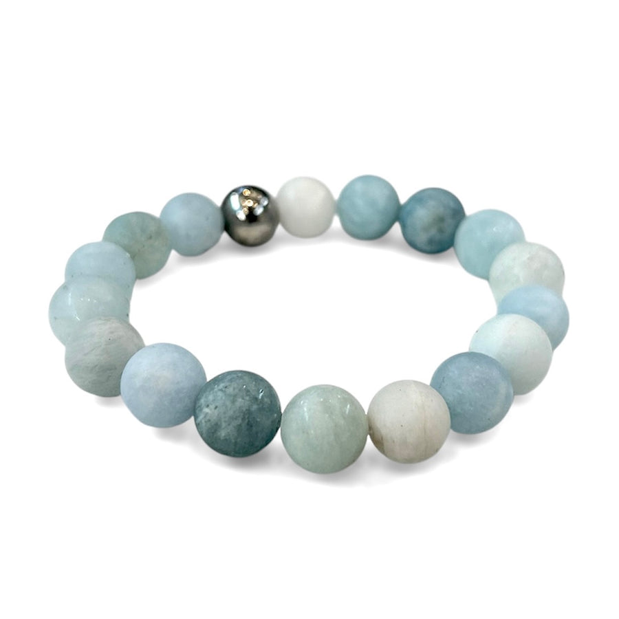 Aquamarine Stone Bracelet