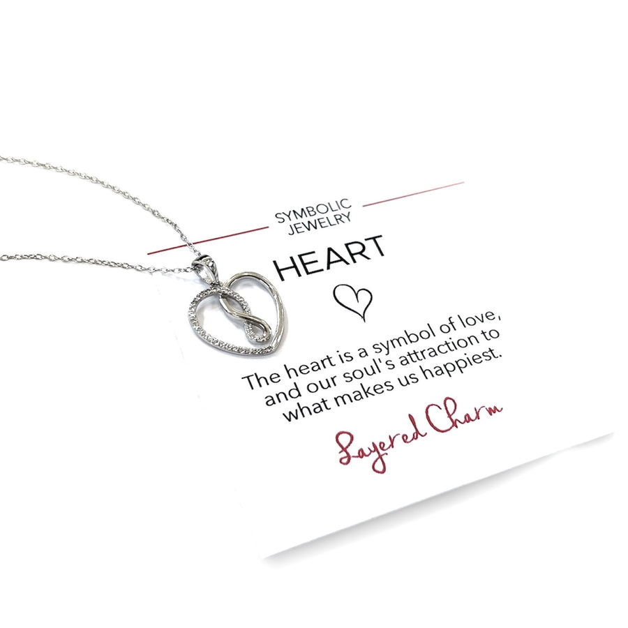 Heart & Infinity Necklace