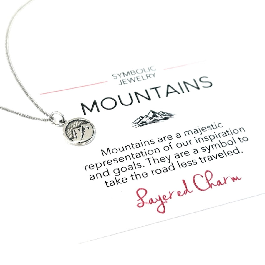 Earth Element Mountain Necklace