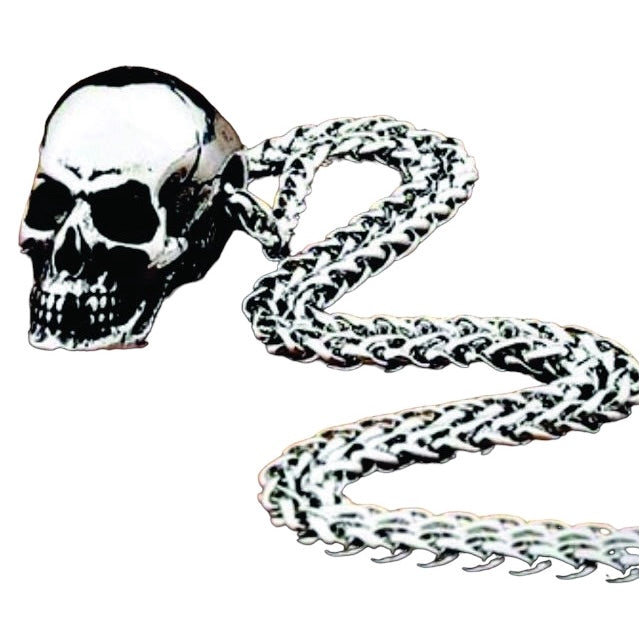 Skull Slider Necklace