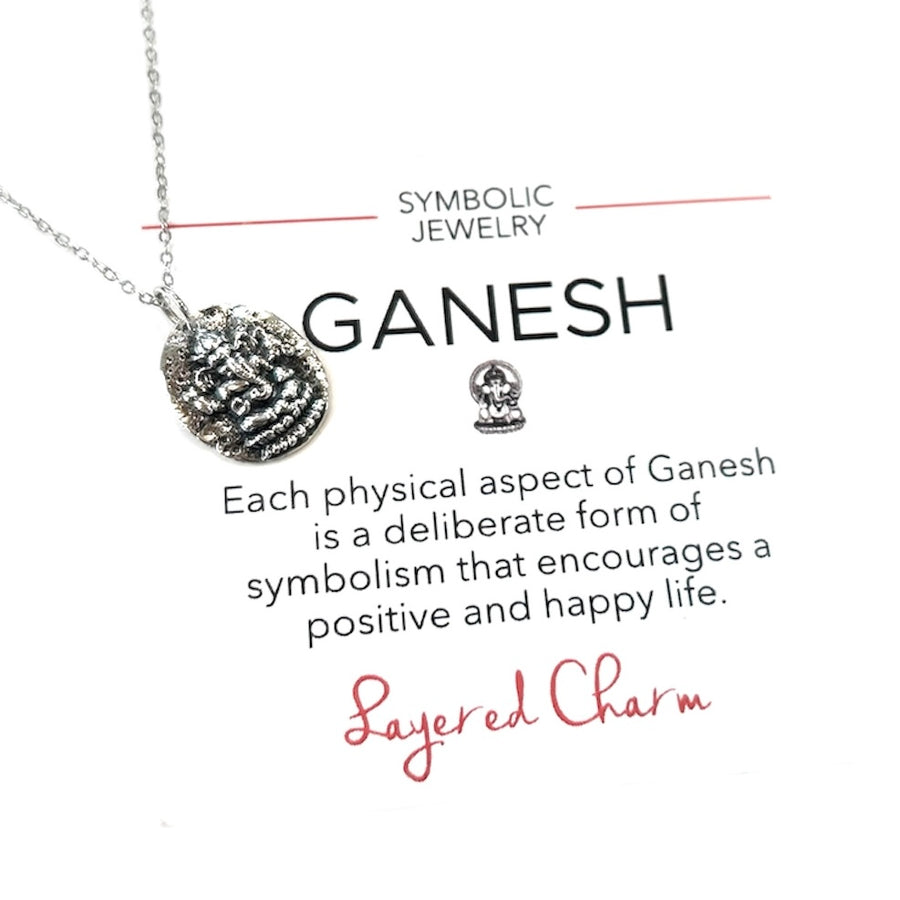 Ancient Coin Ganesh Necklace