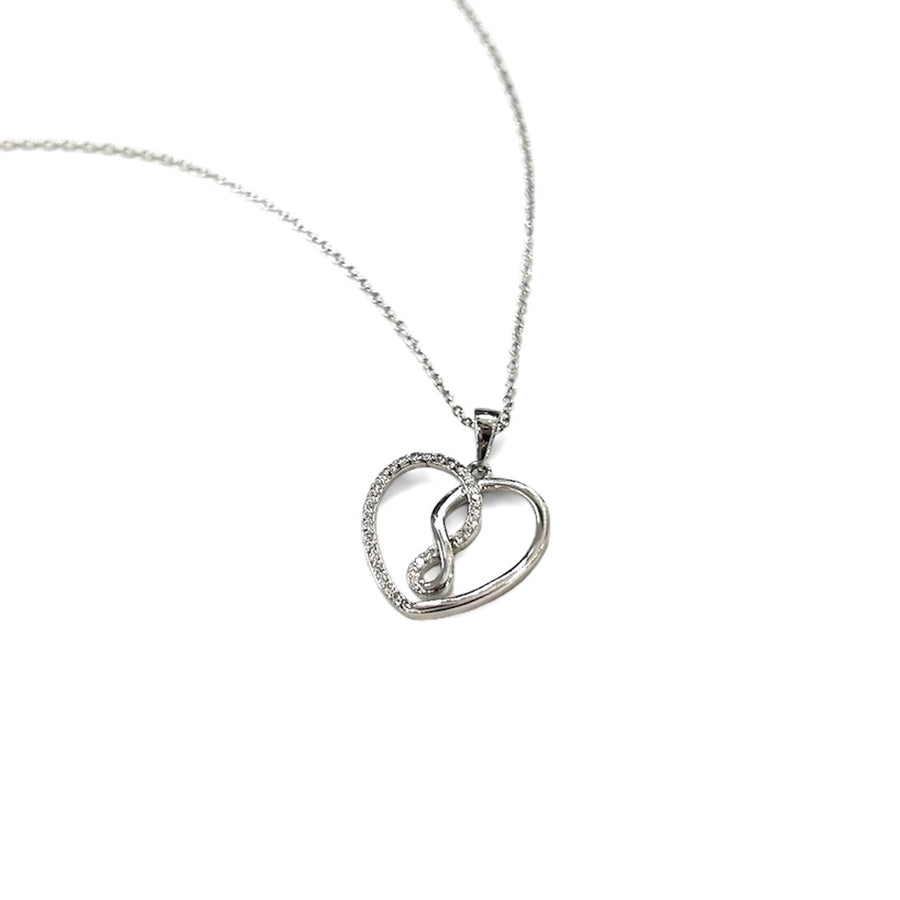 Heart & Infinity Necklace