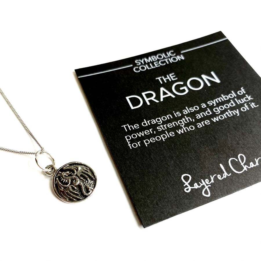 Circle Dragon Necklace