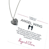 Heart Wing Necklace