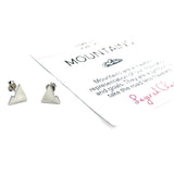 Silhouette Mountain Earring Studs