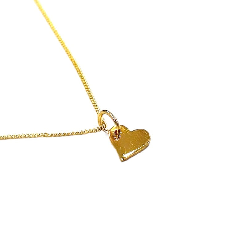 14KT Gold Plated Heart Necklace