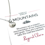 Snow Peak Mountain Necklace
