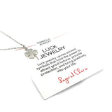 Smooth 4 Leaf Clover Necklace